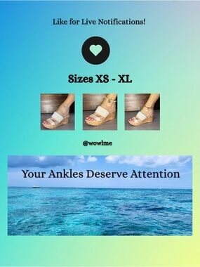 ~wowlme~ *ANKLETS* Like this listing to get notified when I go live!